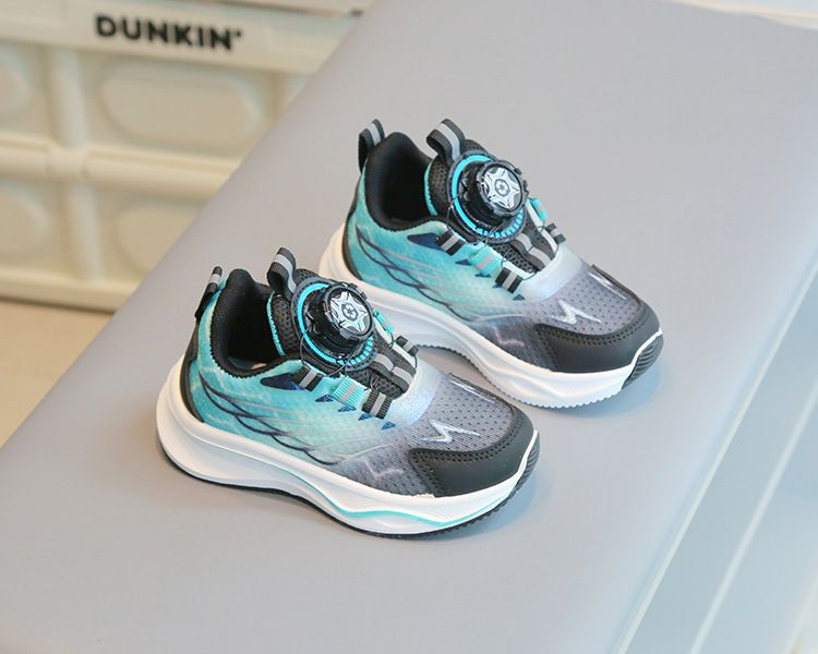 Children 'S Shoe Fashion Children's Sports Shoes Spring Autumn Boys' Casual Shoes Rotating Button Girls' Running Shoes Soft Sole Baby Mesh Sneakers Kids Shoes Boys' Shoes