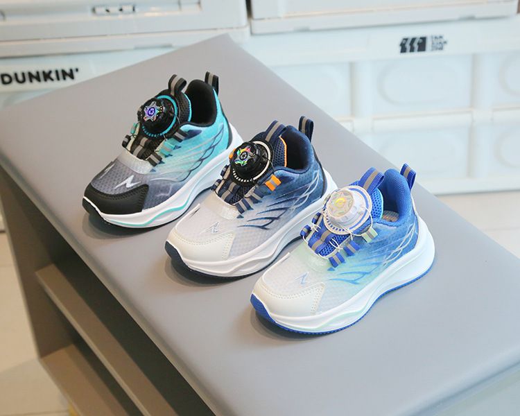 Children 'S Shoe Fashion Children's Sports Shoes Spring Autumn Boys' Casual Shoes Rotating Button Girls' Running Shoes Soft Sole Baby Mesh Sneakers Kids Shoes Boys' Shoes