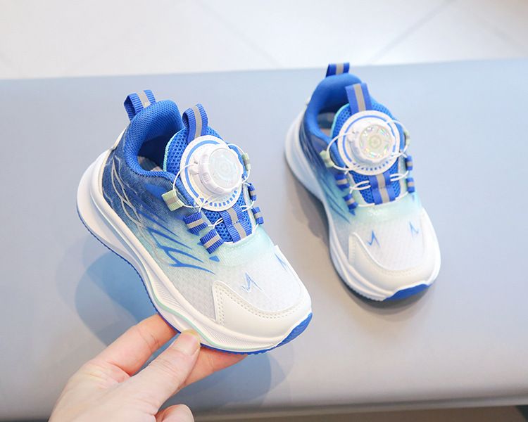 Children 'S Shoe Fashion Children's Sports Shoes Spring Autumn Boys' Casual Shoes Rotating Button Girls' Running Shoes Soft Sole Baby Mesh Sneakers Kids Shoes Boys' Shoes