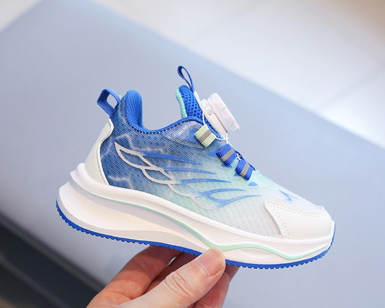 Children 'S Shoe Fashion Children's Sports Shoes Spring Autumn Boys' Casual Shoes Rotating Button Girls' Running Shoes Soft Sole Baby Mesh Sneakers Kids Shoes Boys' Shoes