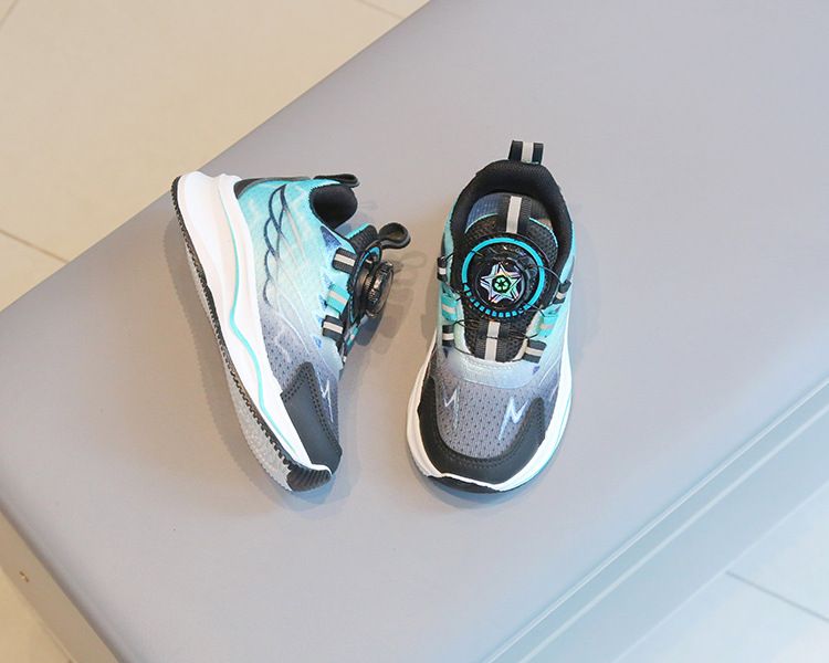 Children 'S Shoe Fashion Children's Sports Shoes Spring Autumn Boys' Casual Shoes Rotating Button Girls' Running Shoes Soft Sole Baby Mesh Sneakers Kids Shoes Boys' Shoes