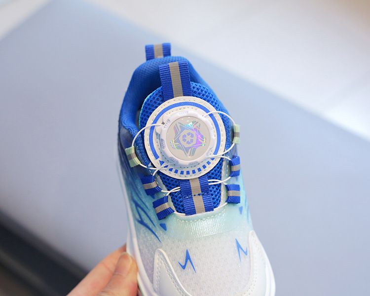 Children 'S Shoe Fashion Children's Sports Shoes Spring Autumn Boys' Casual Shoes Rotating Button Girls' Running Shoes Soft Sole Baby Mesh Sneakers Kids Shoes Boys' Shoes