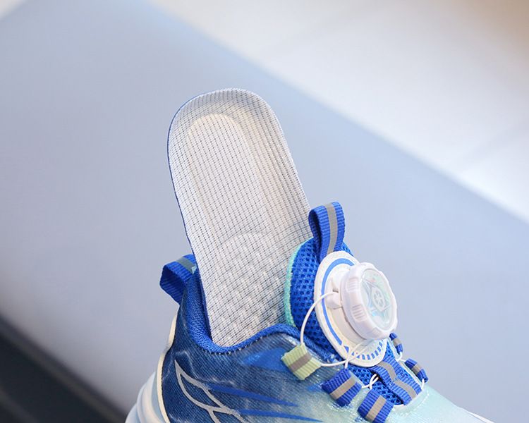 Children 'S Shoe Fashion Children's Sports Shoes Spring Autumn Boys' Casual Shoes Rotating Button Girls' Running Shoes Soft Sole Baby Mesh Sneakers Kids Shoes Boys' Shoes