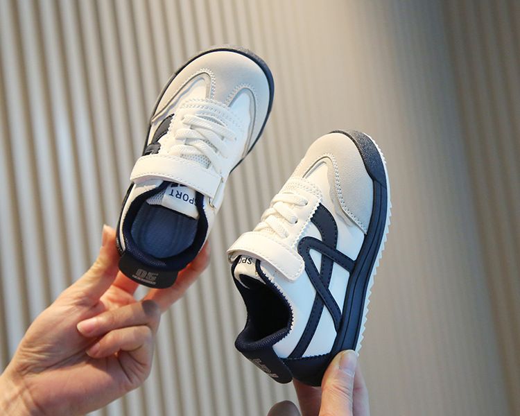 Children's Shoes Spring Autumn Boys' Sports Shoes Casual Sneakers Girls' White Sneakers Soft Sole Baby Training Shoes Kids Shoes Boys' Shoes Sneakers
