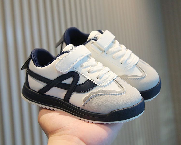 Children's Shoes Spring Autumn Boys' Sports Shoes Casual Sneakers Girls' White Sneakers Soft Sole Baby Training Shoes Kids Shoes Boys' Shoes Sneakers