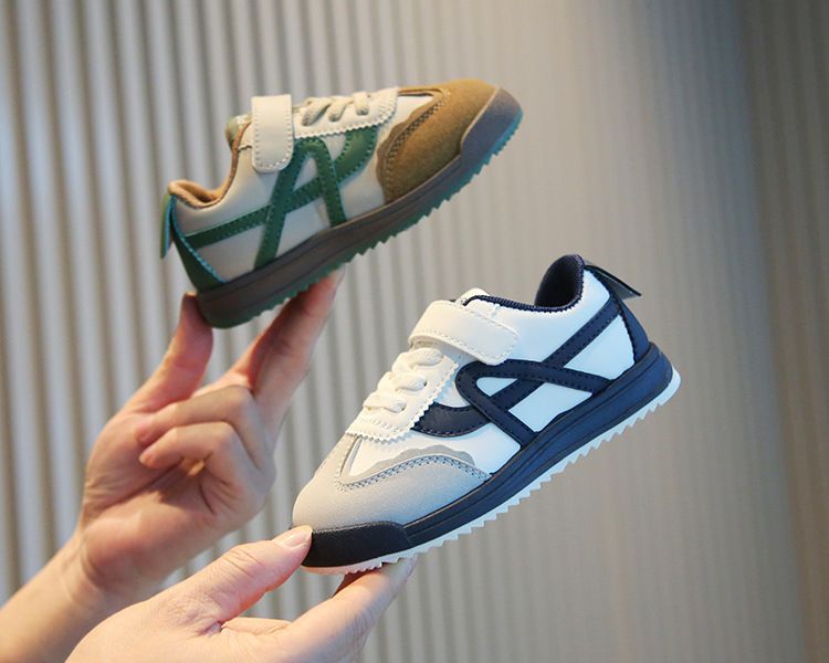 Children's Shoes Spring Autumn Boys' Sports Shoes Casual Sneakers Girls' White Sneakers Soft Sole Baby Training Shoes Kids Shoes Boys' Shoes Sneakers