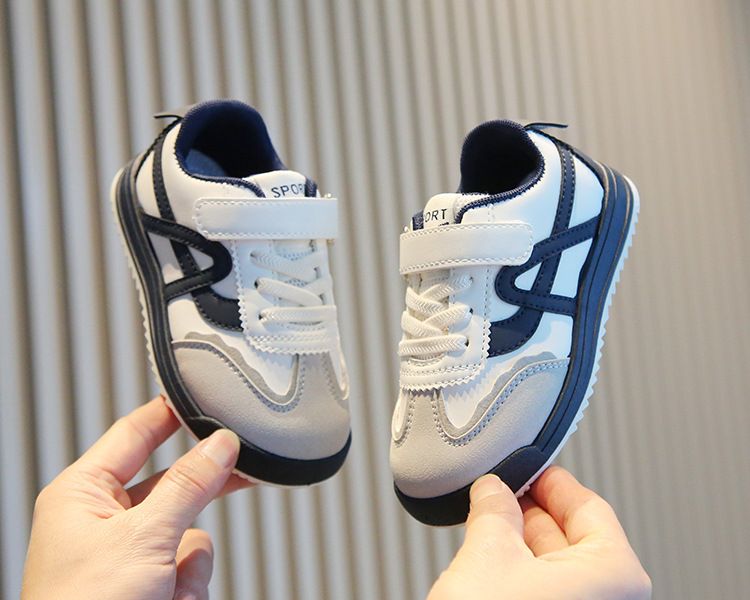 Children's Shoes Spring Autumn Boys' Sports Shoes Casual Sneakers Girls' White Sneakers Soft Sole Baby Training Shoes Kids Shoes Boys' Shoes Sneakers