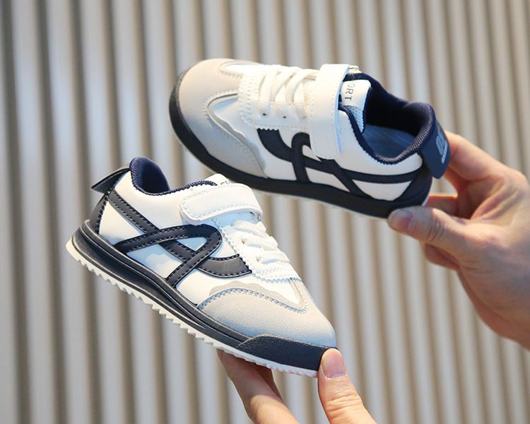 Children's Shoes Spring Autumn Boys' Sports Shoes Casual Sneakers Girls' White Sneakers Soft Sole Baby Training Shoes Kids Shoes Boys' Shoes Sneakers