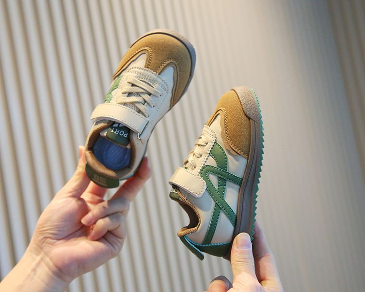 Children's Shoes Spring Autumn Boys' Sports Shoes Casual Sneakers Girls' White Sneakers Soft Sole Baby Training Shoes Kids Shoes Boys' Shoes Sneakers