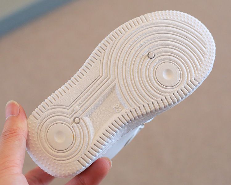 Children's White Sneakers Spring Autumn Boys' Sports Shoes School Lightweight Girls' Casual Board Shoes Soft Sole Baby Shoes Kids Shoes Boys' Shoes Sneakers