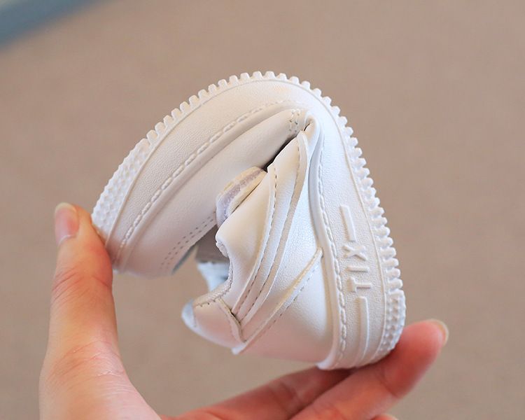 Children's White Sneakers Spring Autumn Boys' Sports Shoes School Lightweight Girls' Casual Board Shoes Soft Sole Baby Shoes Kids Shoes Boys' Shoes Sneakers