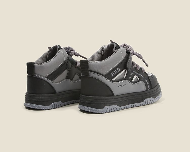 Children's Sports Shoes New Spring Autumn Boy Toddler Casual Board Shoes High-Top Girl Child Bread Shoes Soft Soles Kids Shoes Boys' Shoes Sneakers