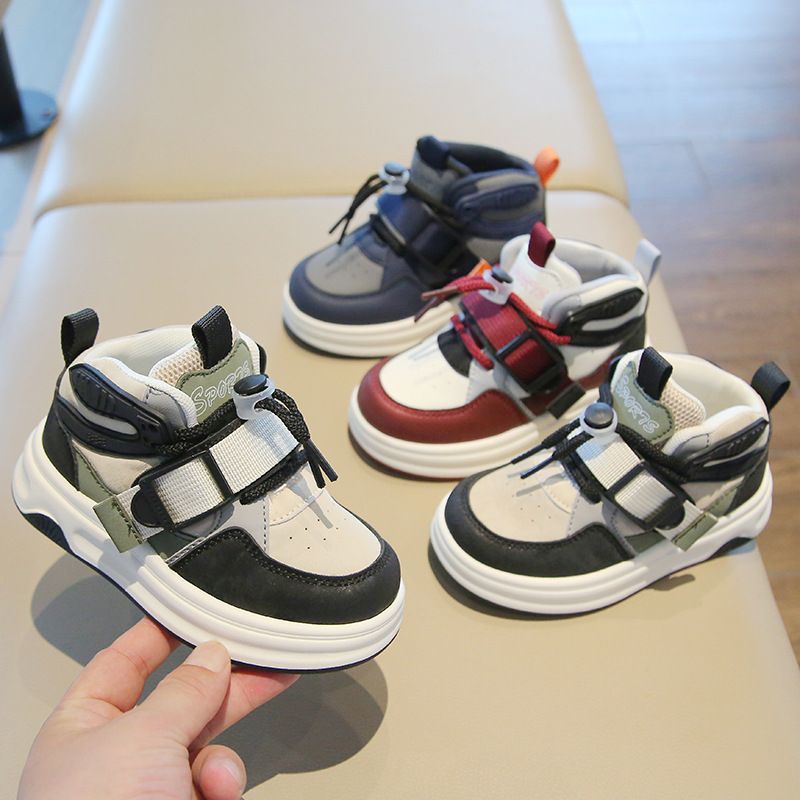 Kids Shoes Boys' Shoes Sneakers Children's Sports Shoes Spring Autumn Boys' Casual Board Shoes High Top Girls' Baby Shoes