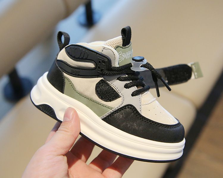 Kids Shoes Boys' Shoes Sneakers Children's Sports Shoes Spring Autumn Boys' Casual Board Shoes High Top Girls' Baby Shoes