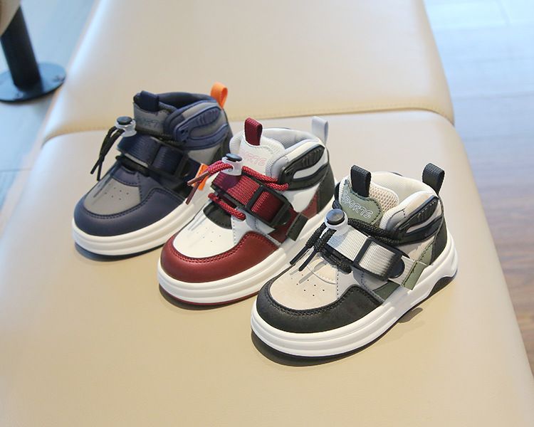 Kids Shoes Boys' Shoes Sneakers Children's Sports Shoes Spring Autumn Boys' Casual Board Shoes High Top Girls' Baby Shoes