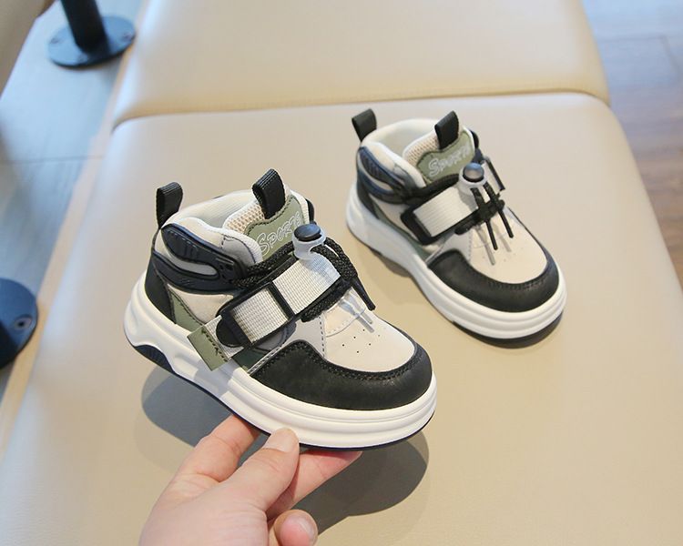 Kids Shoes Boys' Shoes Sneakers Children's Sports Shoes Spring Autumn Boys' Casual Board Shoes High Top Girls' Baby Shoes