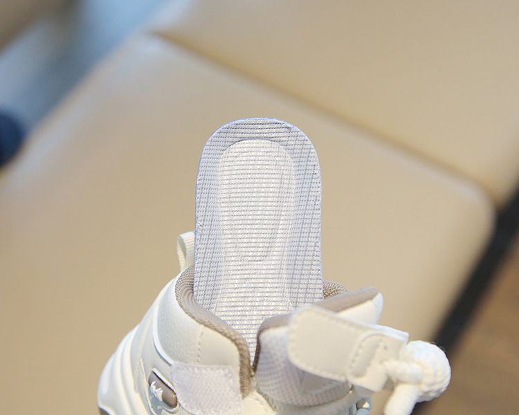 Children's Sports Shoes Spring Autumn Girl's Sneakers Cartoon High-Top Boys' Casual Board Shoes Soft Sole Baby Footwear Kids Shoes Boys' Shoes