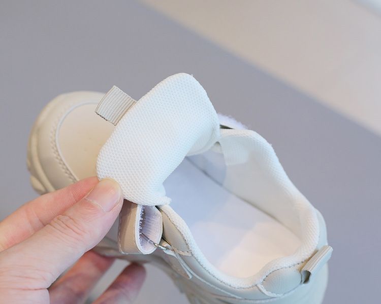 Children's Sneakers New Spring Autumn Boys' Shoes Non-Slip Girls' White Sneakers Soft Sole Baby Casual Shoes Kids Shoes Boys' Shoes Sneakers