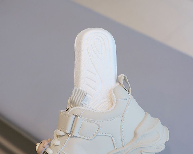 Children's Sneakers New Spring Autumn Boys' Shoes Non-Slip Girls' White Sneakers Soft Sole Baby Casual Shoes Kids Shoes Boys' Shoes Sneakers