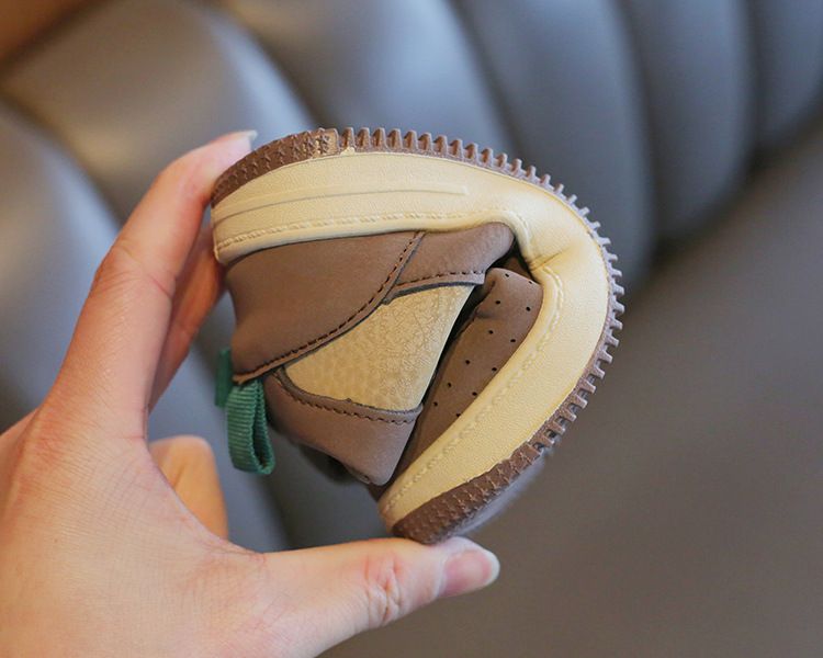 Children's Sports Shoes Autumn Winter New Unisex Casual High-Top Sneakers for Kids Soft Sole Baby Shoes Kids Shoes Boys' Shoes Sneakers