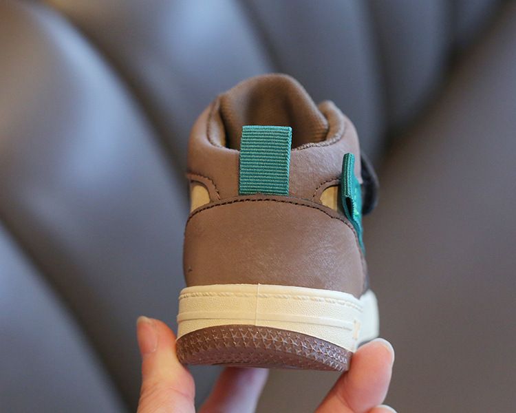 Children's Sports Shoes Autumn Winter New Unisex Casual High-Top Sneakers for Kids Soft Sole Baby Shoes Kids Shoes Boys' Shoes Sneakers