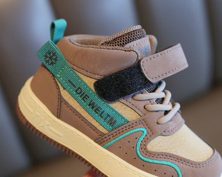 Children's Sports Shoes Autumn Winter New Unisex Casual High-Top Sneakers for Kids Soft Sole Baby Shoes Kids Shoes Boys' Shoes Sneakers