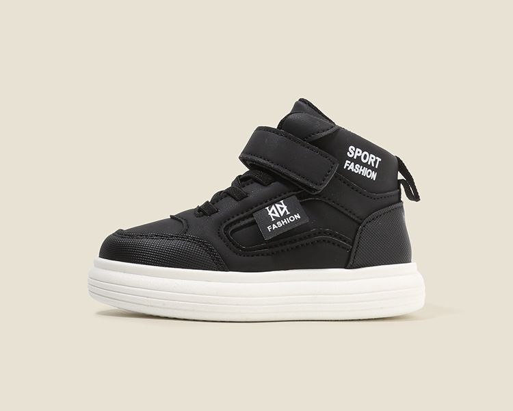Children's Spring Autumn New Style Boys' Casual Shoes High-Top Girls' Sneakers Lightweight Soft Sole Baby Shoes Kids Shoes Boys' Shoes Sneakers