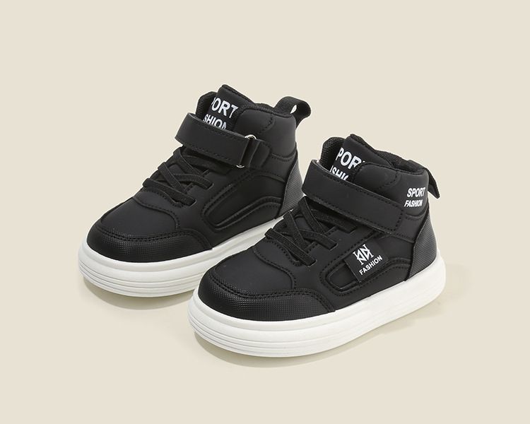 Children's Spring Autumn New Style Boys' Casual Shoes High-Top Girls' Sneakers Lightweight Soft Sole Baby Shoes Kids Shoes Boys' Shoes Sneakers