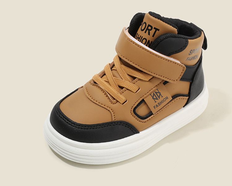 Children's Spring Autumn New Style Boys' Casual Shoes High-Top Girls' Sneakers Lightweight Soft Sole Baby Shoes Kids Shoes Boys' Shoes Sneakers