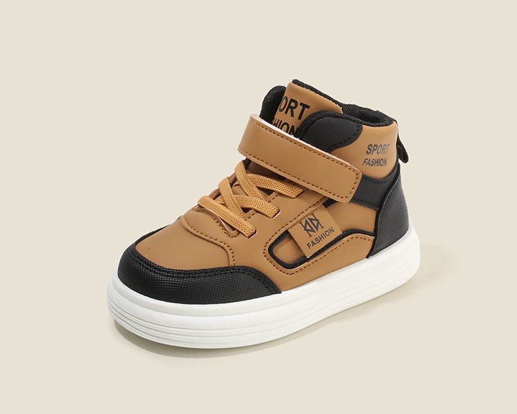 Children's Spring Autumn New Style Boys' Casual Shoes High-Top Girls' Sneakers Lightweight Soft Sole Baby Shoes Kids Shoes Boys' Shoes Sneakers