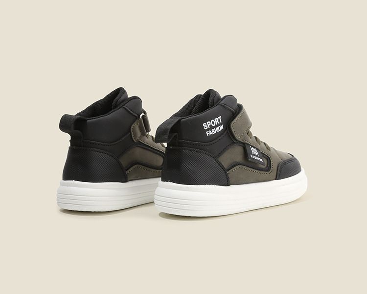 Children's Spring Autumn New Style Boys' Casual Shoes High-Top Girls' Sneakers Lightweight Soft Sole Baby Shoes Kids Shoes Boys' Shoes Sneakers