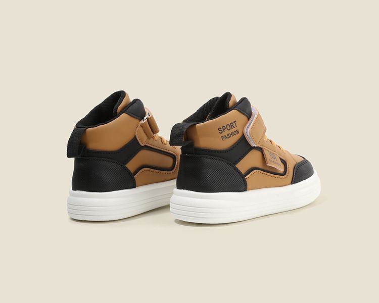 Children's Spring Autumn New Style Boys' Casual Shoes High-Top Girls' Sneakers Lightweight Soft Sole Baby Shoes Kids Shoes Boys' Shoes Sneakers