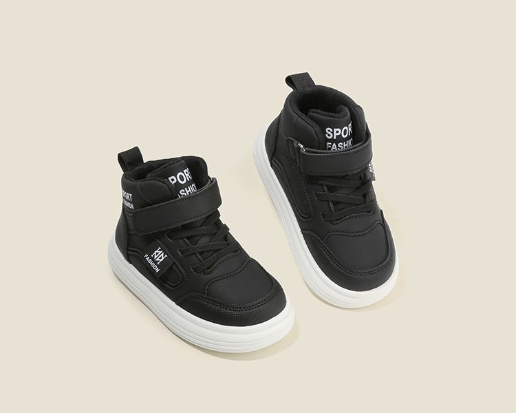 Children's Spring Autumn New Style Boys' Casual Shoes High-Top Girls' Sneakers Lightweight Soft Sole Baby Shoes Kids Shoes Boys' Shoes Sneakers