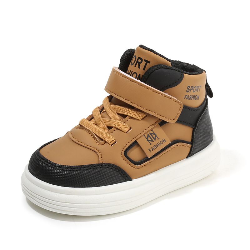 Children's Spring Autumn New Style Boys' Casual Shoes High-Top Girls' Sneakers Lightweight Soft Sole Baby Shoes Kids Shoes Boys' Shoes Sneakers