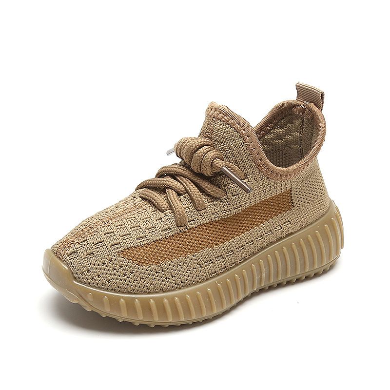 Children's Coconut Shoes Spring Autumn Boys' Sneakers Breathable Mesh Shoes Flying Knitting Girls' Casual Shoes Soft-Soled Baby Shoes Kids Shoes Boys' Shoes Sneakers