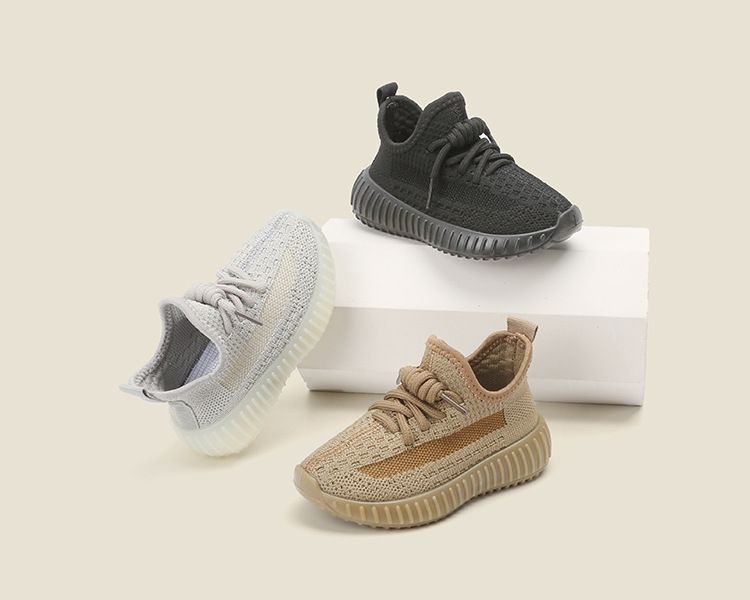 Children's Coconut Shoes Spring Autumn Boys' Sneakers Breathable Mesh Shoes Flying Knitting Girls' Casual Shoes Soft-Soled Baby Shoes Kids Shoes Boys' Shoes Sneakers
