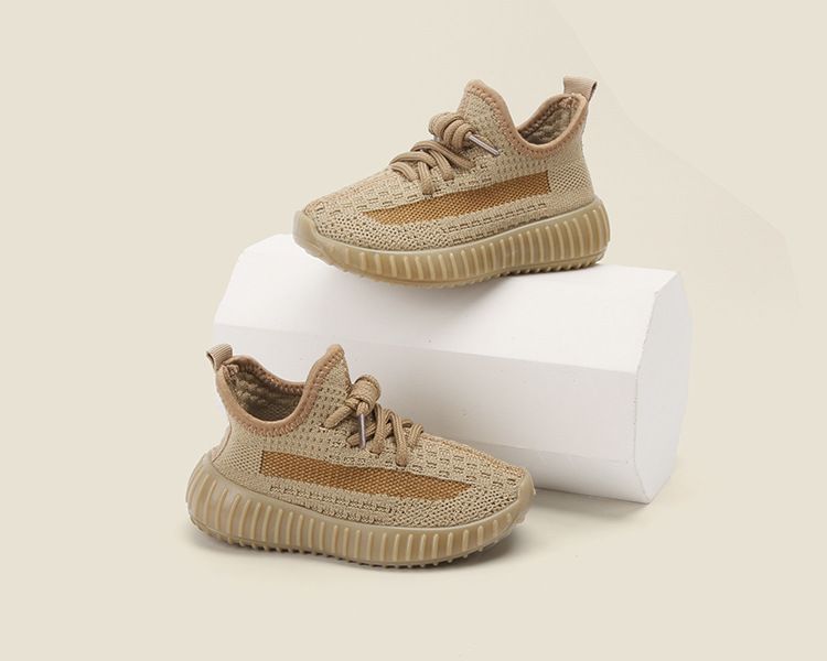 Children's Coconut Shoes Spring Autumn Boys' Sneakers Breathable Mesh Shoes Flying Knitting Girls' Casual Shoes Soft-Soled Baby Shoes Kids Shoes Boys' Shoes Sneakers