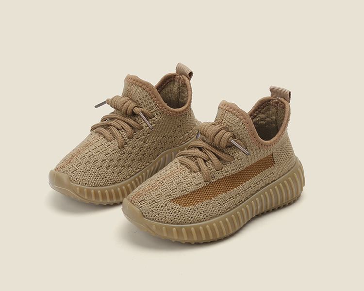 Children's Coconut Shoes Spring Autumn Boys' Sneakers Breathable Mesh Shoes Flying Knitting Girls' Casual Shoes Soft-Soled Baby Shoes Kids Shoes Boys' Shoes Sneakers