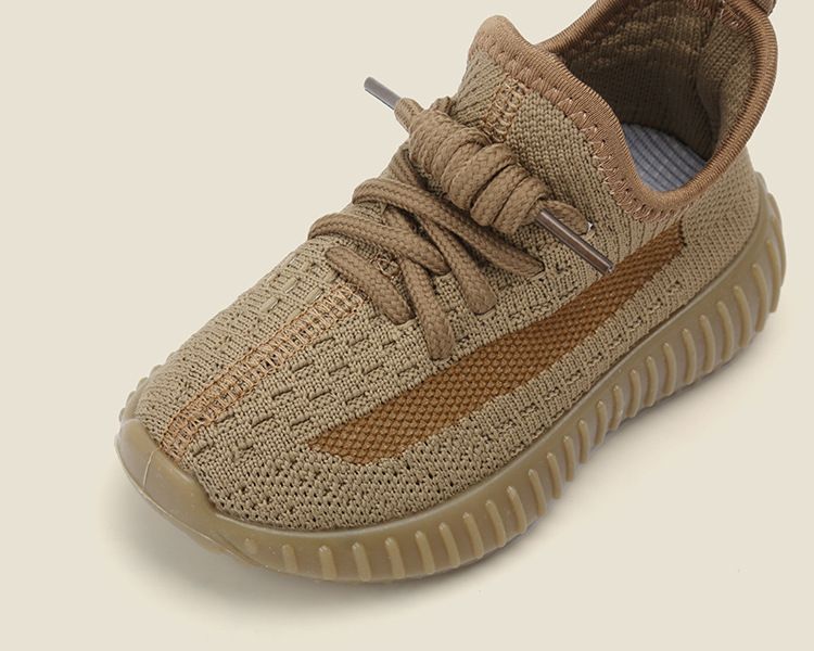 Children's Coconut Shoes Spring Autumn Boys' Sneakers Breathable Mesh Shoes Flying Knitting Girls' Casual Shoes Soft-Soled Baby Shoes Kids Shoes Boys' Shoes Sneakers