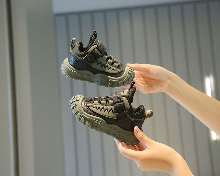 Children's Sports Shoes New Style Spring Autumn Boys' Hiking Shoes Outdoor Girls' Running Shoes Soft-Soled Baby Casual Shoes Kids Shoes Boys' Shoes Sneakers
