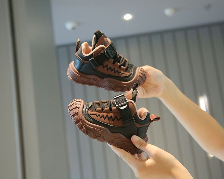 Children's Sports Shoes New Style Spring Autumn Boys' Hiking Shoes Outdoor Girls' Running Shoes Soft-Soled Baby Casual Shoes Kids Shoes Boys' Shoes Sneakers