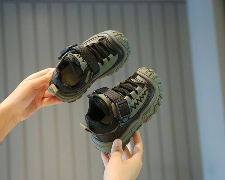 Children's Sports Shoes New Style Spring Autumn Boys' Hiking Shoes Outdoor Girls' Running Shoes Soft-Soled Baby Casual Shoes Kids Shoes Boys' Shoes Sneakers