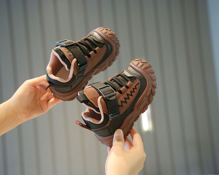 Children's Sports Shoes New Style Spring Autumn Boys' Hiking Shoes Outdoor Girls' Running Shoes Soft-Soled Baby Casual Shoes Kids Shoes Boys' Shoes Sneakers