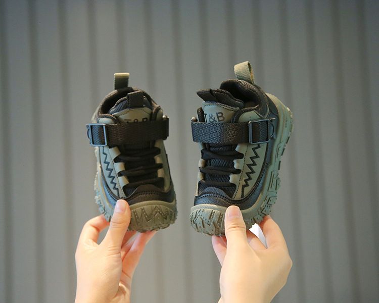 Children's Sports Shoes New Style Spring Autumn Boys' Hiking Shoes Outdoor Girls' Running Shoes Soft-Soled Baby Casual Shoes Kids Shoes Boys' Shoes Sneakers