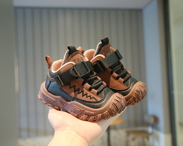 Children's Sports Shoes New Style Spring Autumn Boys' Hiking Shoes Outdoor Girls' Running Shoes Soft-Soled Baby Casual Shoes Kids Shoes Boys' Shoes Sneakers