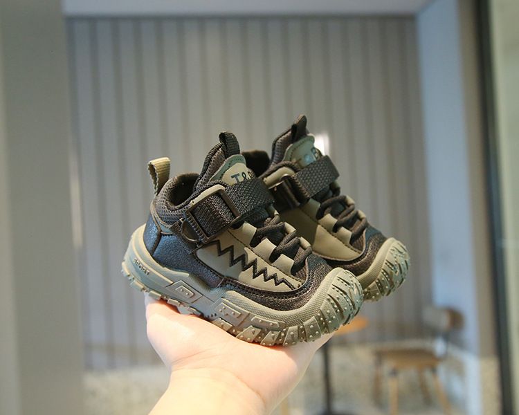 Children's Sports Shoes New Style Spring Autumn Boys' Hiking Shoes Outdoor Girls' Running Shoes Soft-Soled Baby Casual Shoes Kids Shoes Boys' Shoes Sneakers