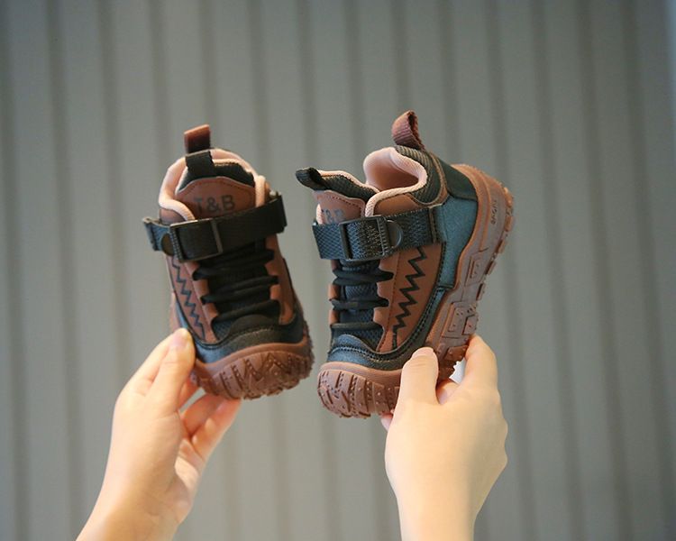 Children's Sports Shoes New Style Spring Autumn Boys' Hiking Shoes Outdoor Girls' Running Shoes Soft-Soled Baby Casual Shoes Kids Shoes Boys' Shoes Sneakers
