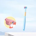 Three Side candy color Soft Toothbrush Baby Oral Health Care Kids 360° Clean Tooth Teeth Clean Brush children Dental Care 3-12Y