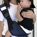 Portable Baby Carrier Sling Wrap One Shoulder 3 Month to 3 Year Adjustable Belt Baby Waist Stool Strap Toddler Sling Wrap Swadde