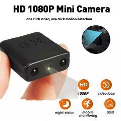 Mini Camera 1920x1080P Home Security Camcorder Infrared Night Vision Motion Detection Support TF Card Up To 32G